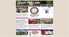 Desktop Screenshot of grape-nutz.com